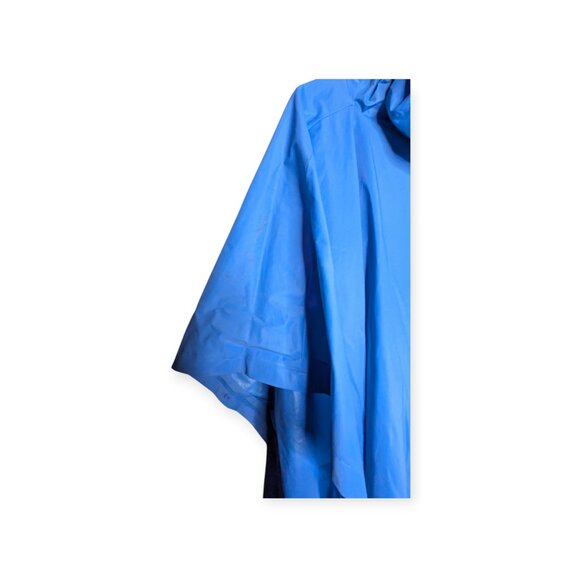 Stearns Rain Blue PVC Poncho 50" x 94" Snap Around - Picture 8 of 12
